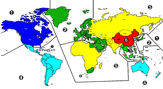 DVD Region Code for usa