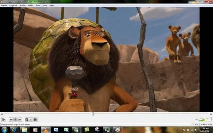 VLC Android DVD player