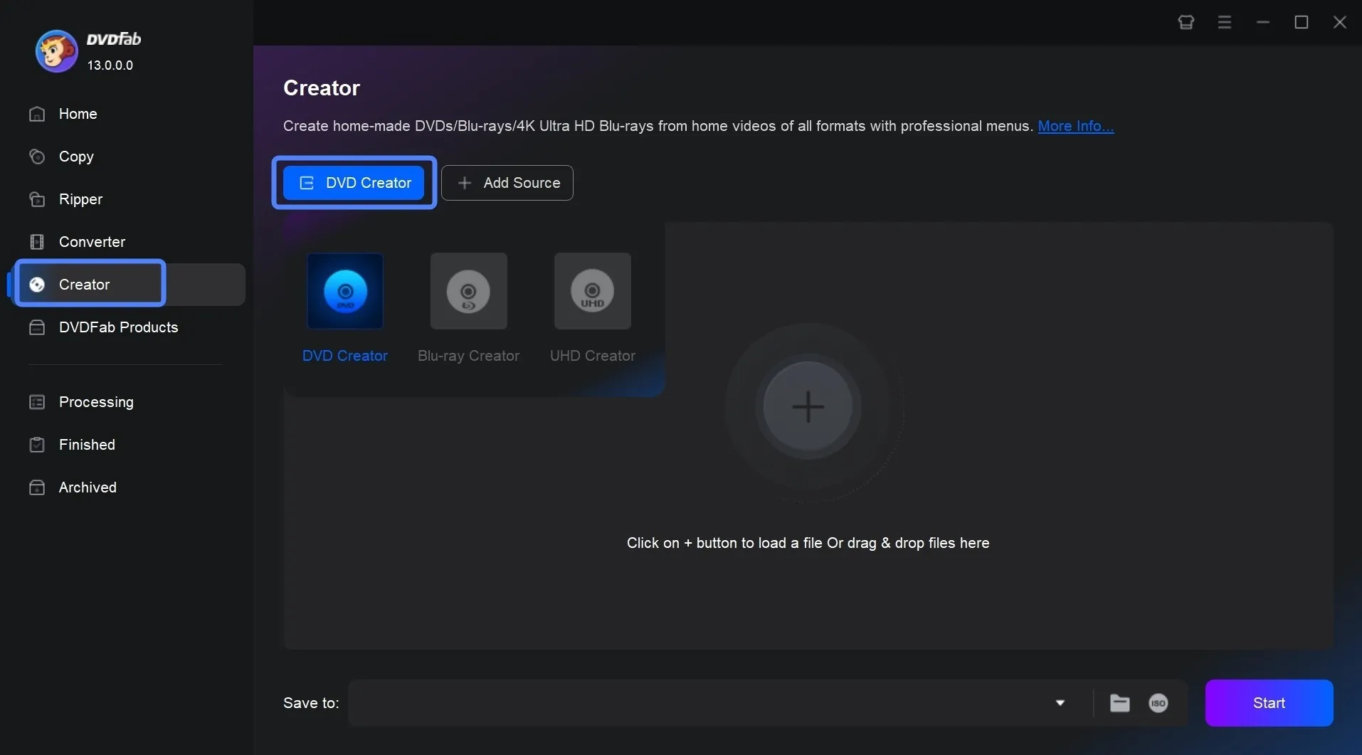 How to Burn DVD on Mac with DVDFab DVD Creator
