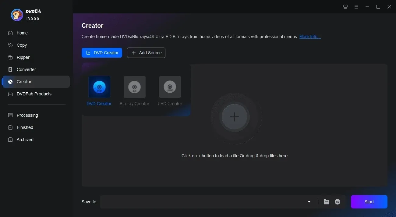 How to use DVDFab mp4 to iso freeware