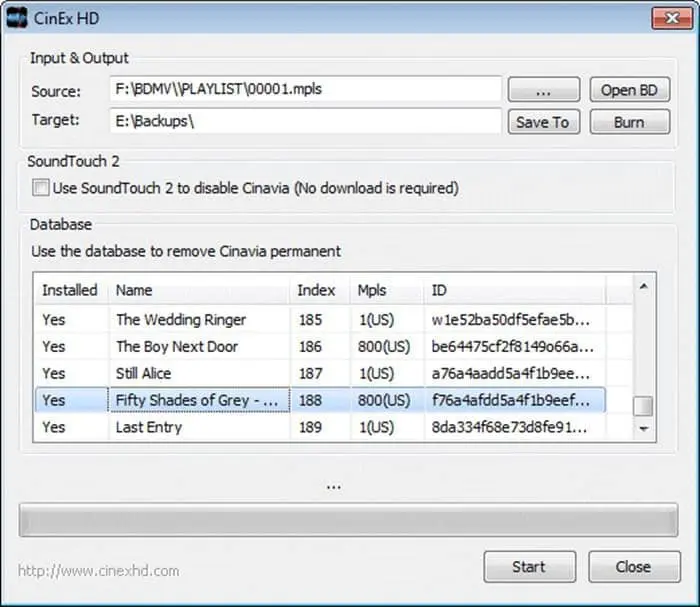 Reviews on CinEx HD Utility and DVDFab Cinavia Removal