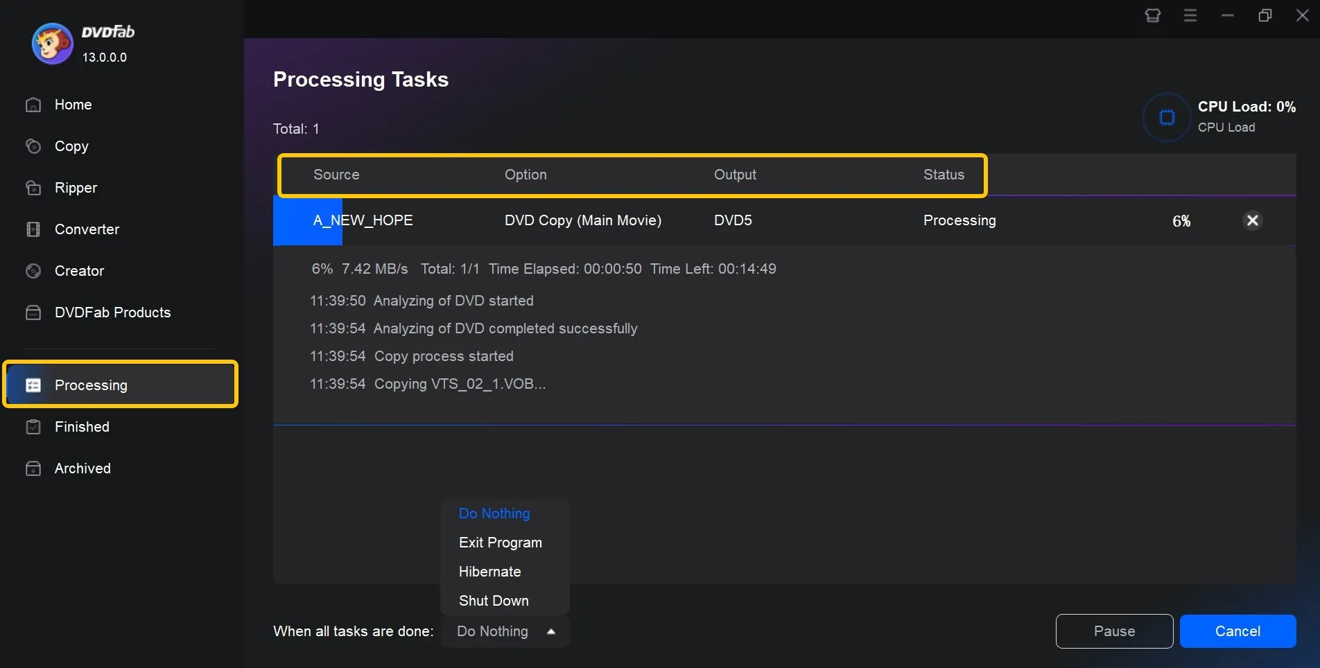 How to use the best iso burning software: DVDFab DVD Copy?