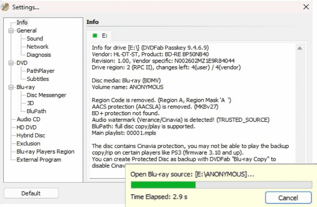 dvdfab passkey for blu-ray guide 2