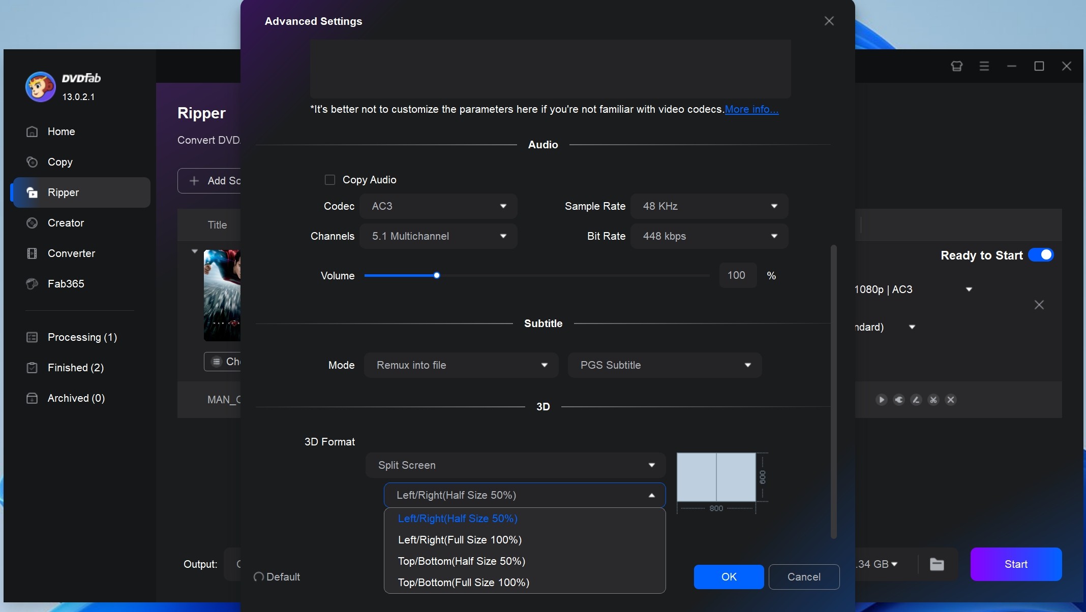 DVDFab 3D Converter Tutorial
