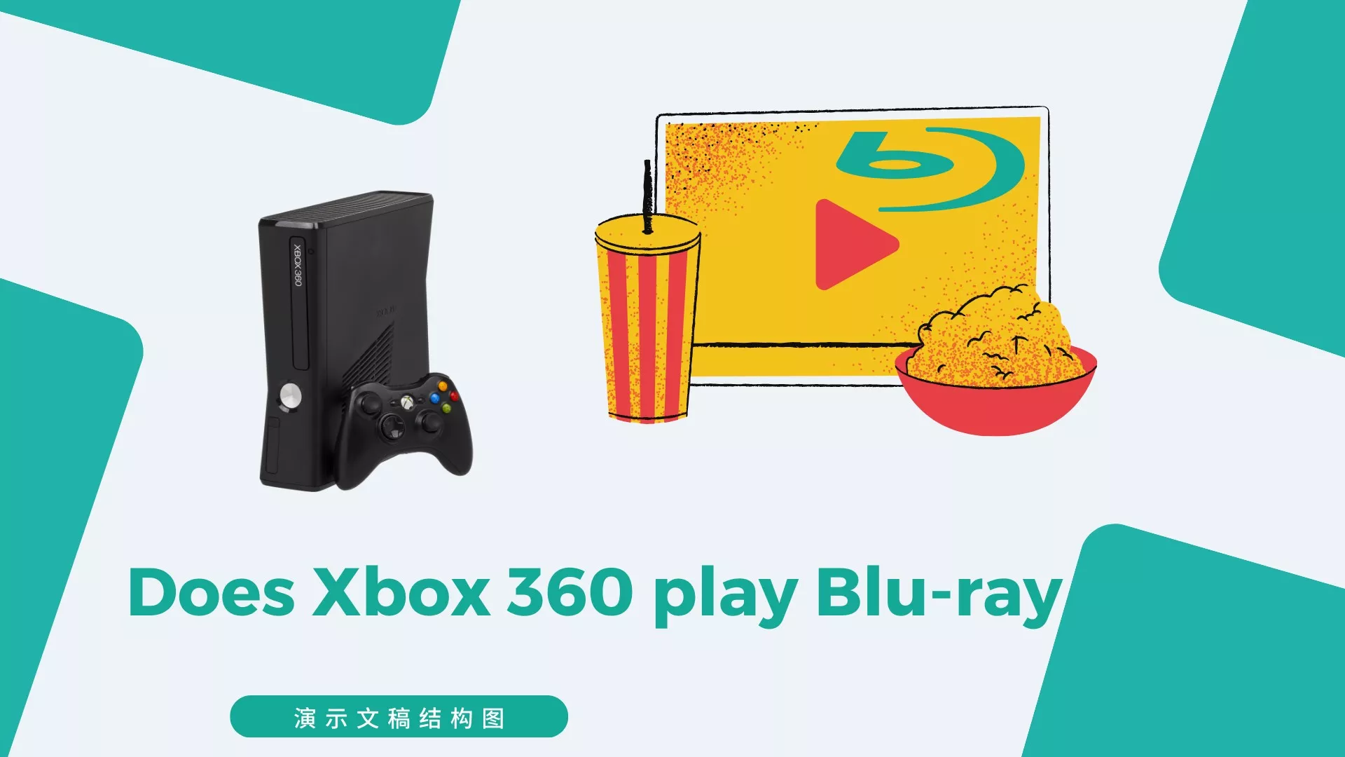 can xbox 360 play blu ray
