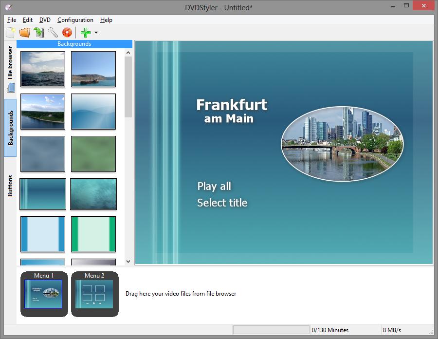 Free DVD Authoring Software: DVD Styler
