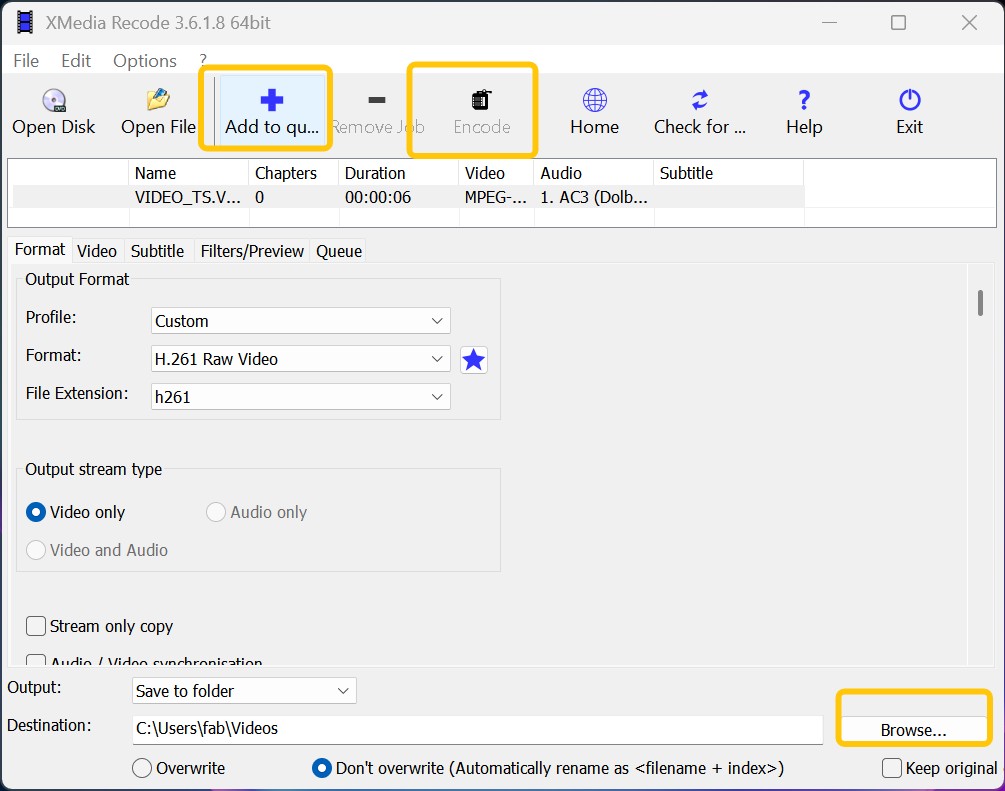 How to Rip DVD to AVI with XMedia-Recode for Free