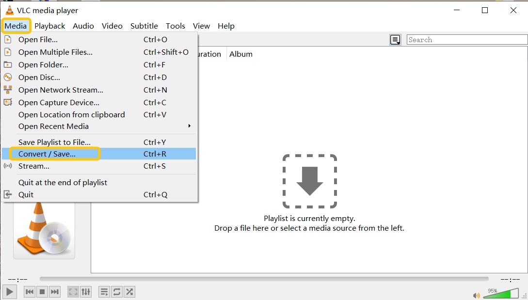 How to Convert Blu-ray to MP4 using VLC
