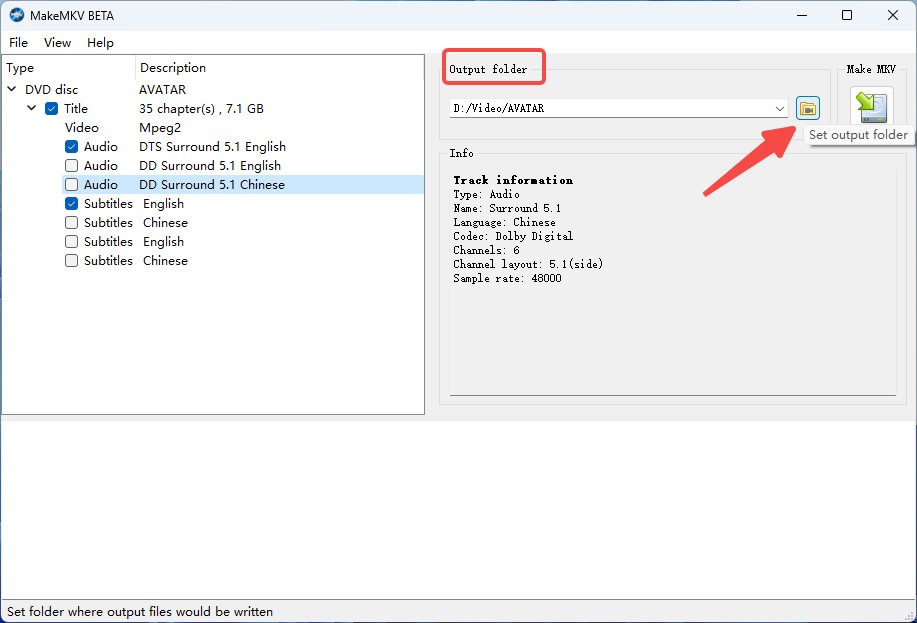 How to copy DVD to Hard Drive with MakeMKV