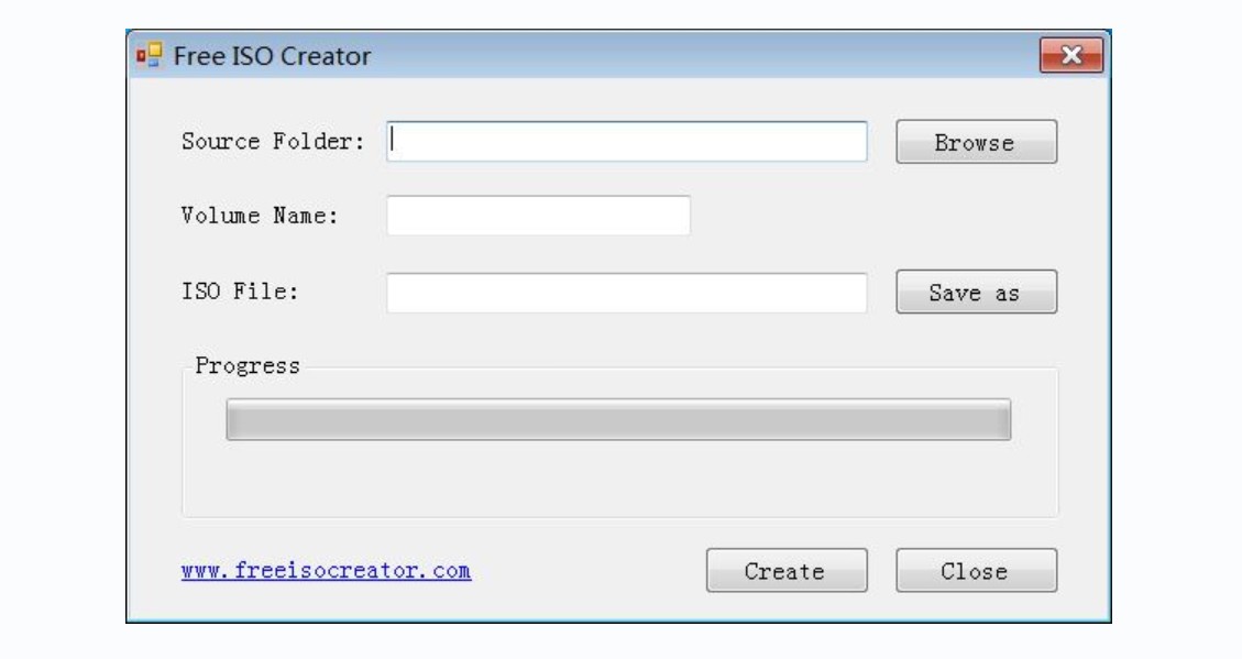 How to create ISO files from Folders/DVDs/CDs with Free ISO Creator