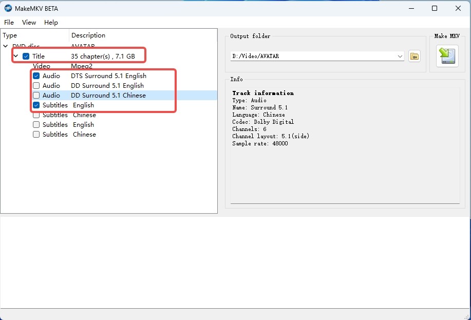 How to Rip DVDs using MakeMKV