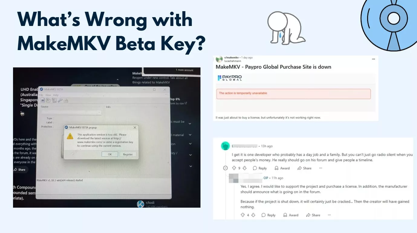 What’s Wrong with MakeMKV Beta Key?